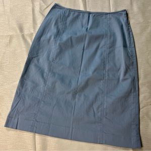 vintage esprit baby blue pencil skirt